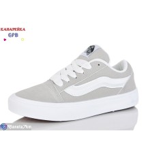 Кеди на весну/осінь (8 пар р.36-41) сірий  "GFB-Канарейка"