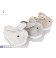 Тапки жіночі на зиму (12 пар р.36-41) мікс  "Acorus"