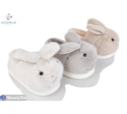 Тапки жіночі на зиму (12 пар р.36-41) мікс  "Acorus"