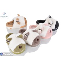 Тапки дитячі на зиму (10 пар р.34-38) мікс  "Acorus"