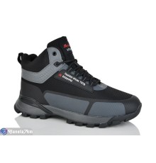 Черевики чоловічі на зиму (8 пар р.41-46) чорний  "RET"