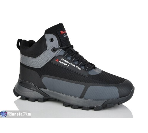 Черевики чоловічі на зиму (8 пар р.41-46) чорний  "RET"