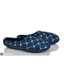 Тапки жіночі на весну/осінь (6 пар р.37-40) синій  "LUXORIS"