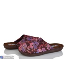 Тапки жіночі на весну/осінь (6 пар р.37-40) коричневий  "LUXORIS"