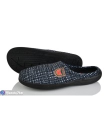 Тапки чоловічі на весну/осінь (6 пар р.41-45) сірий  "LUXORIS"