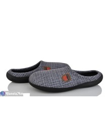 Тапки чоловічі на весну/осінь (6 пар р.41-45) сірий  "LUXORIS"