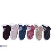 Жіночі шкарпетки на зиму (12 шт. р.сетка 36-41) мікс  "SALIN"