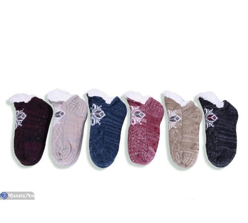 Жіночі шкарпетки на зиму (12 шт. р.сетка 36-41) мікс  "SALIN"