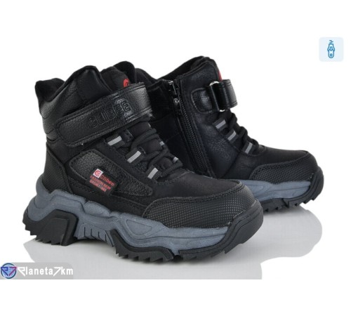 Черевики дитячі на зиму (6 пар р.26-31) чорний  "FLORIK"