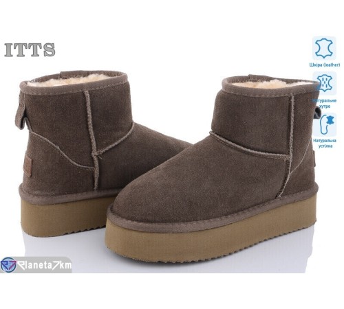 Уггі жіночі на зиму (6 пар р.37-41) коричневий  "LOTOS"