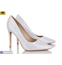 Туфлі жіночі на весну/осінь (6 пар р.36-40) білий  "Mei De Li"