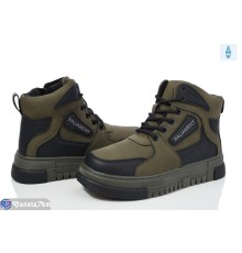 Черевики дитячі на зиму (8 пар р.32-37) зелений  "Normashoes"