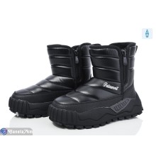 Дутики дитячі на зиму (8 пар р.32-39) чорний  "Normashoes"