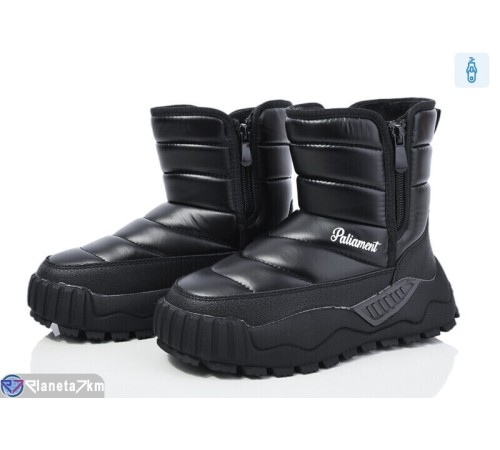 Дутики дитячі на зиму (8 пар р.32-39) чорний  "Normashoes"