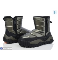 Дутики дитячі на зиму (8 пар р.32-39) зелений  "Normashoes"