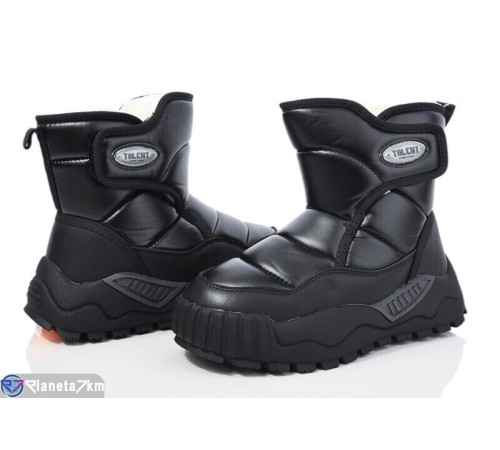 Дутики дитячі на зиму (8 пар р.32-39) чорний  "Normashoes"