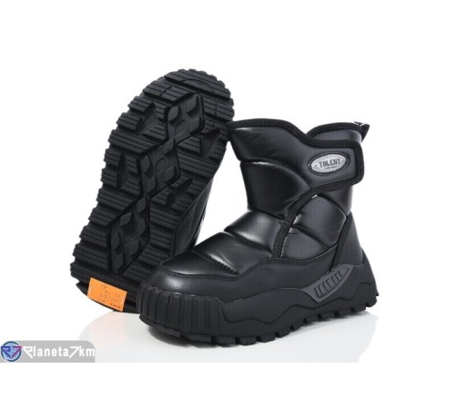 Дутики дитячі на зиму (8 пар р.32-39) чорний  "Normashoes"