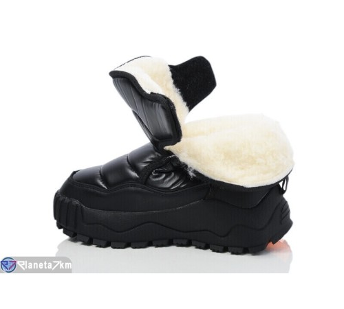 Дутики дитячі на зиму (8 пар р.32-39) чорний  "Normashoes"