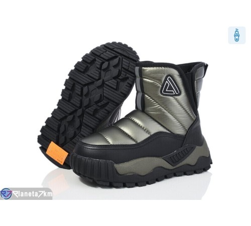 Дутики дитячі на зиму (8 пар р.32-39) зелений  "Normashoes"