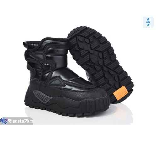 Дутики дитячі на зиму (8 пар р.32-39) чорний  "Normashoes"