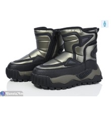 Дутики дитячі на зиму (8 пар р.32-39) зелений  "Normashoes"