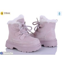 Черевики дитячі на зиму (6 пар р.23-28) рожевий  "BELIES"