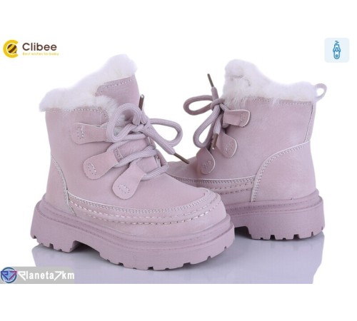 Черевики дитячі на зиму (6 пар р.23-28) рожевий  "BELIES"