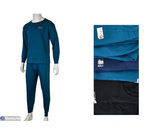 Термобілизна чоловіча на зиму (3 шт. р.сетка One size) мікс  "VERONIKA"