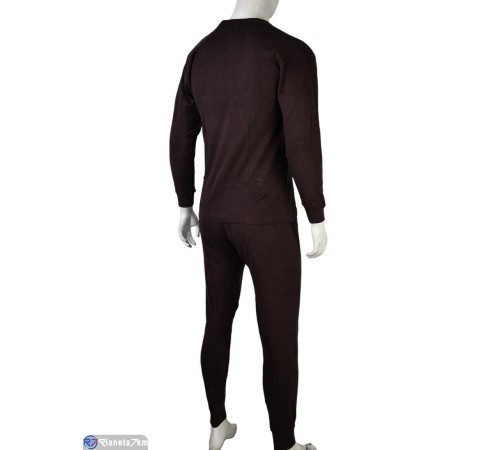 Термобілизна чоловіча на зиму (1 шт. р.сетка One size) коричневий  "VERONIKA"