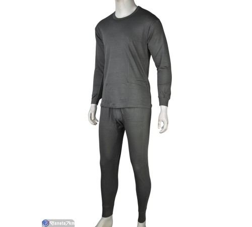 Термобілизна чоловіча на зиму (1 шт. р.сетка One size) сірий  "VERONIKA"