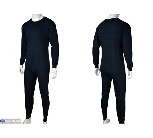 Термобілизна чоловіча на зиму (1 шт. р.сетка One size) синій  "VERONIKA"