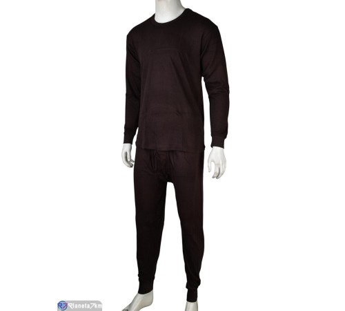 Термобілизна чоловіча на зиму (1 шт. р.сетка One size) коричневий  "VERONIKA"