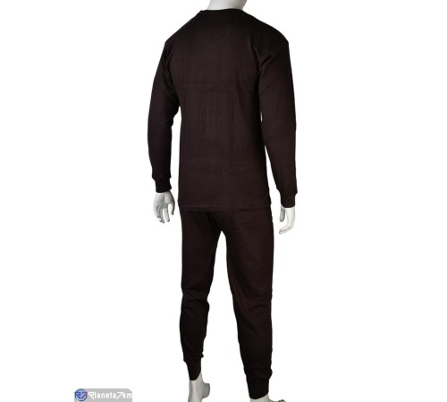 Термобілизна чоловіча на зиму (1 шт. р.сетка One size) коричневий  "VERONIKA"
