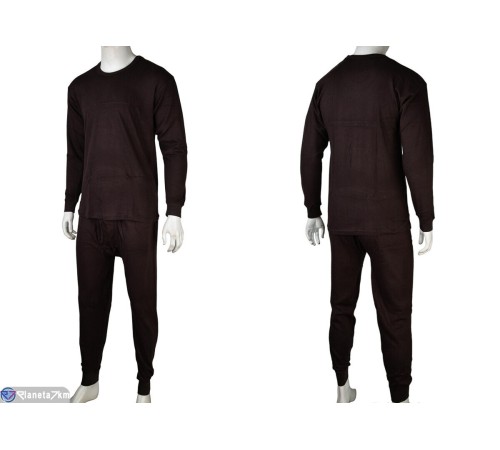 Термобілизна чоловіча на зиму (1 шт. р.сетка One size) коричневий  "VERONIKA"