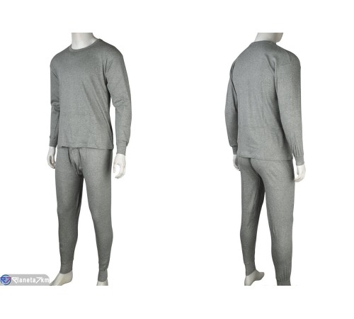 Термобілизна чоловіча на зиму (1 шт. р.сетка One size) сірий  "VERONIKA"