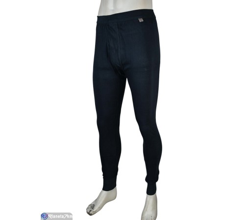 Кальсони чоловічі на зиму (5 шт. р.сетка One size) графіт  "VERONIKA"