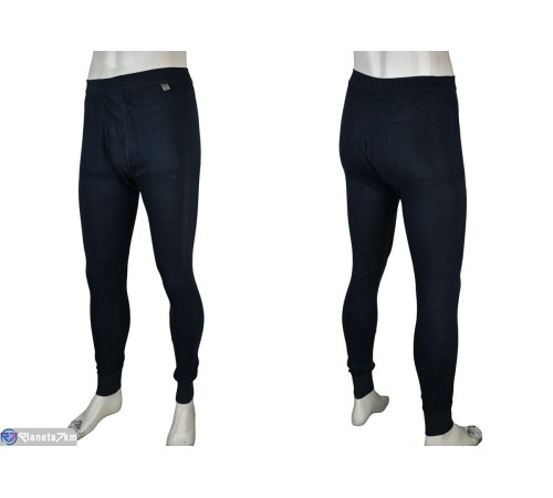 Кальсони чоловічі на зиму (5 шт. р.сетка One size) графіт  "VERONIKA"