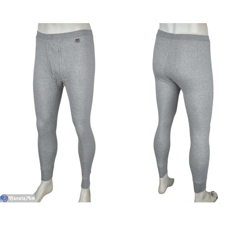 Кальсони чоловічі на зиму (5 шт. р.сетка One size) сірий  "VERONIKA"