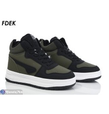 Кросівки на зиму (8 пар р.36-41) зелений  "FDEK"