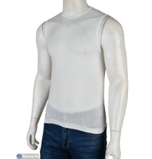 Майка чоловіча на весну/осінь (6 шт. р.сетка 46-48) білий  "VERONIKA"