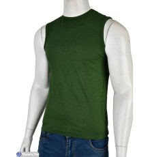 Майка чоловіча на весну/осінь (6 шт. р.сетка 46-48) хакі  "VERONIKA"