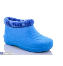 Калоші жіночі на зиму (6 пар р.37-42) блакитний  "LINKA"