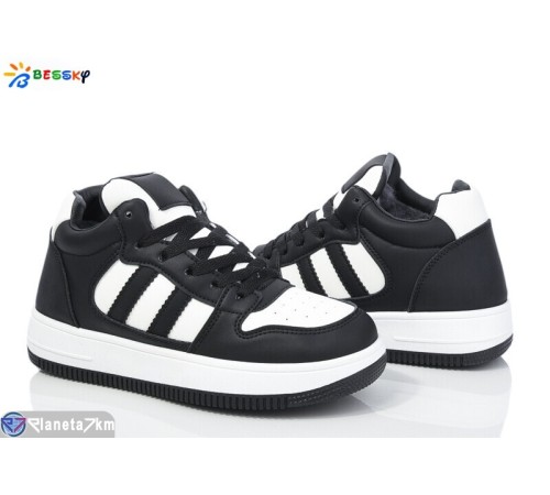 Кросівки жіночі на зиму (8 пар р.36-41) чорний  "Bessky-Kellaifeng"