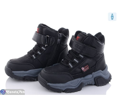 Черевики дитячі на зиму (6 пар р.26-31) чорний  "FLORIK"