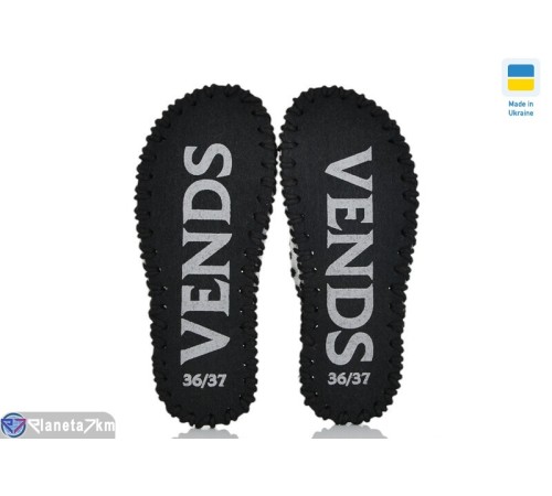 Тапки жіночі на весну/осінь (9 пар р.36-41) сірий  "Activ"