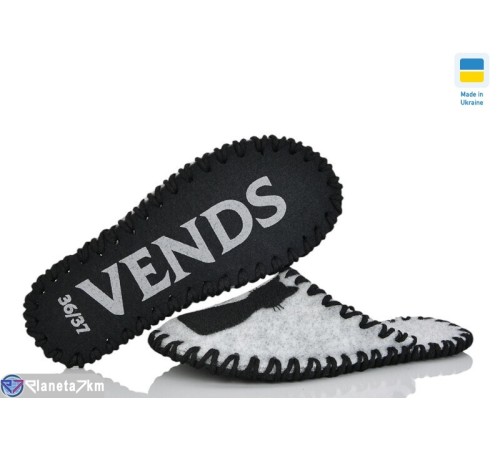 Тапки жіночі на весну/осінь (9 пар р.36-41) сірий  "Activ"