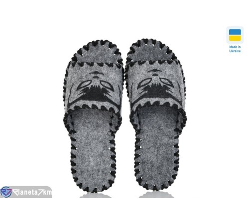 Тапки жіночі на весну/осінь (9 пар р.36-41) сірий  "Activ"