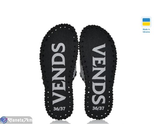 Тапки жіночі на весну/осінь (9 пар р.36-41) сірий  "Activ"