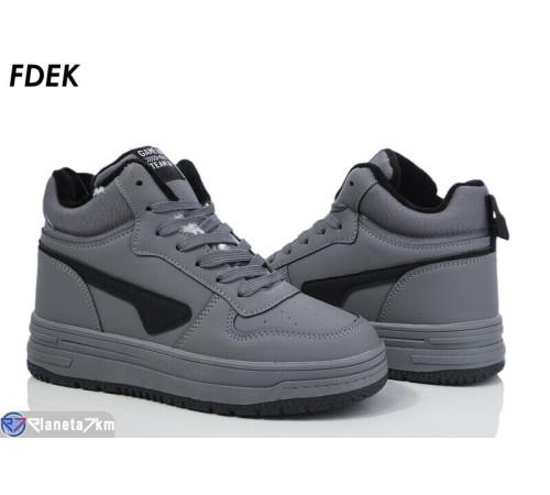 Кросівки на зиму (8 пар р.36-41) сірий  "FDEK"