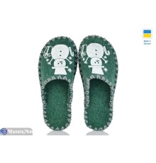 Тапки жіночі на весну/осінь (9 пар р.36-41) зелений  "Activ"
